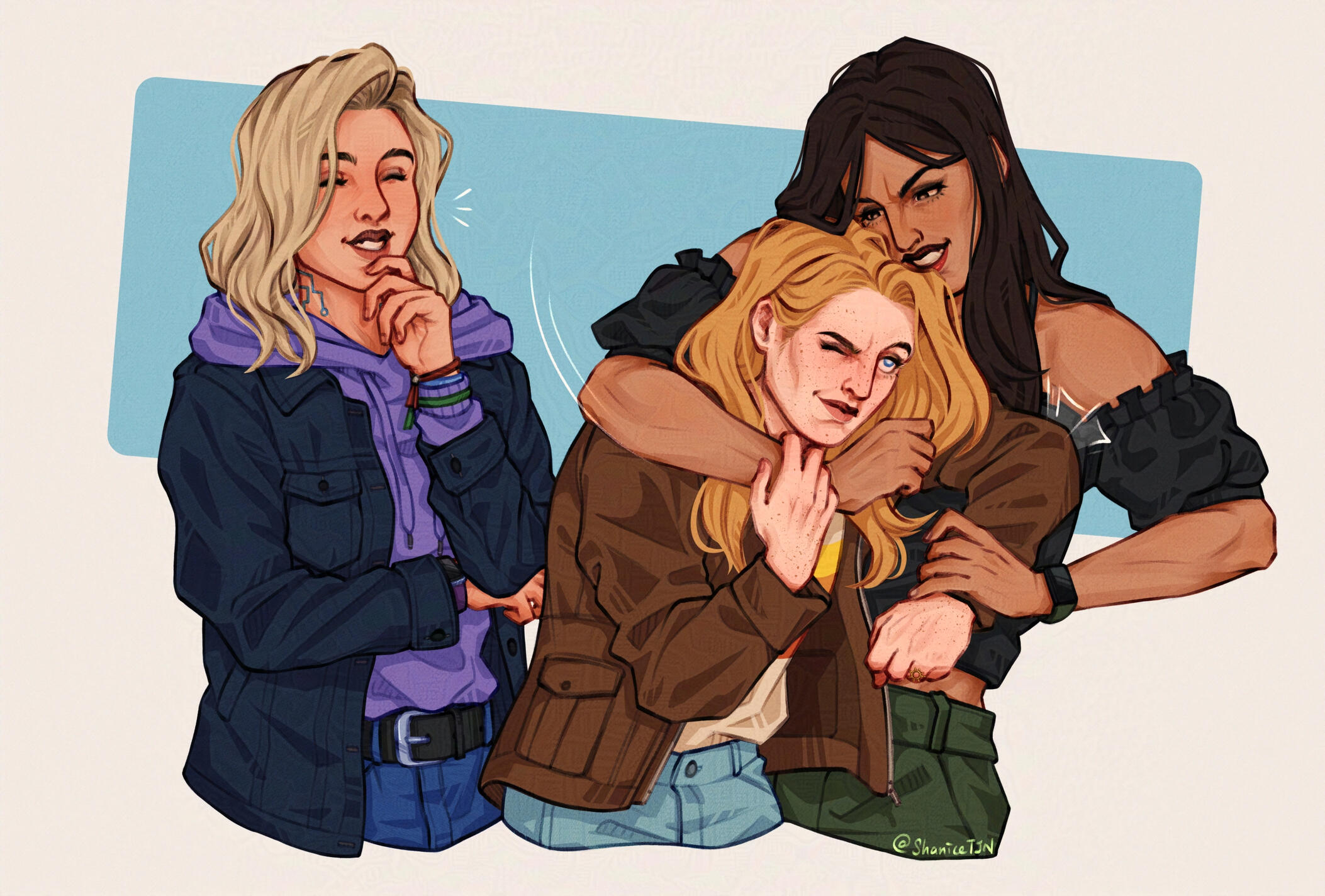 Sophia, Emily & Tommie - thebanhdot_com